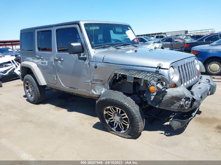 2013 JEEP WRANGLER UNLIMITED SPORT - 1C4BJWDG1DL705913