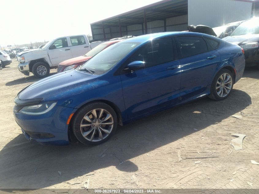 2015 CHRYSLER 200 S - 1C3CCCDG9FN601565