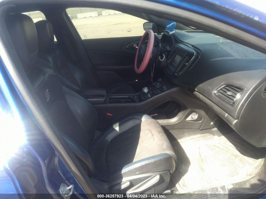 2015 CHRYSLER 200 S - 1C3CCCDG9FN601565
