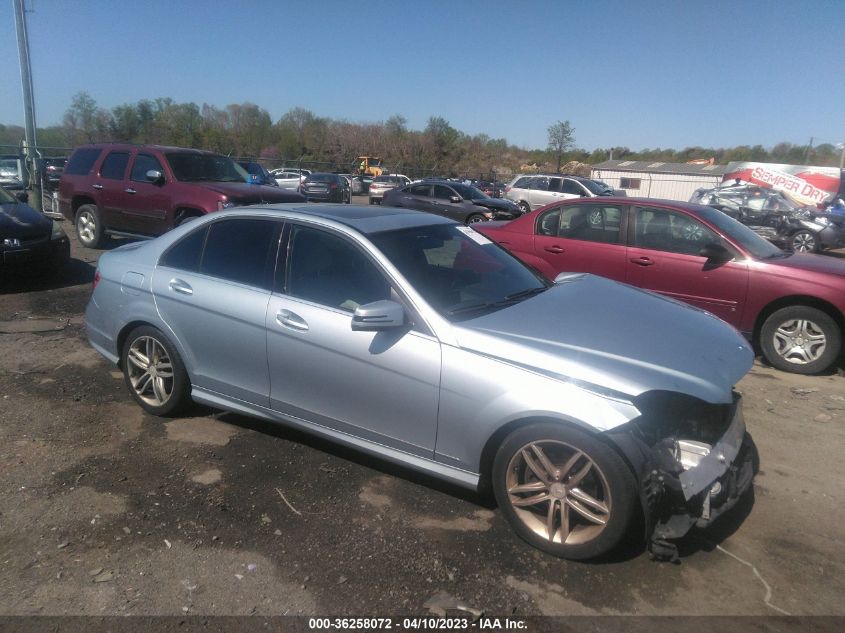 2014 MERCEDES-BENZ C-CLASS C 250 - WDDGF4HB2ER310699
