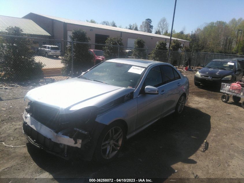 2014 MERCEDES-BENZ C-CLASS C 250 - WDDGF4HB2ER310699