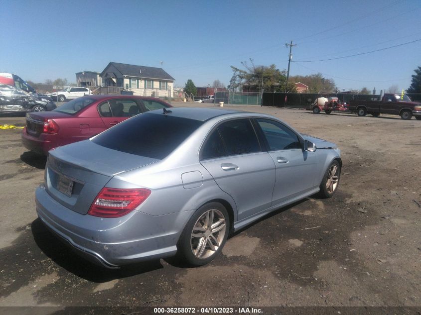 2014 MERCEDES-BENZ C-CLASS C 250 - WDDGF4HB2ER310699