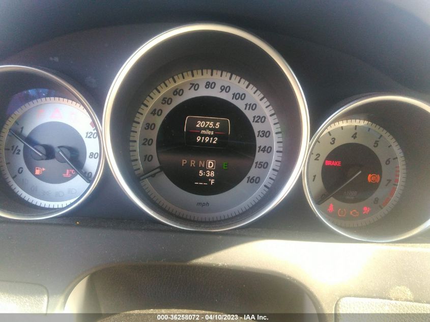 2014 MERCEDES-BENZ C-CLASS C 250 - WDDGF4HB2ER310699