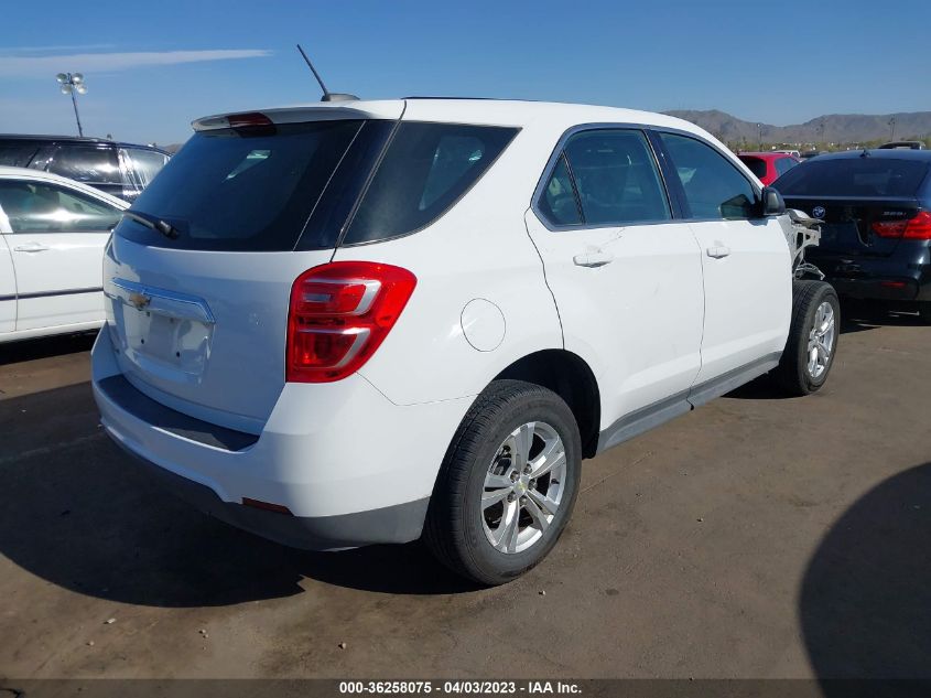 2017 CHEVROLET EQUINOX LS - 2GNALBEK1H1553538