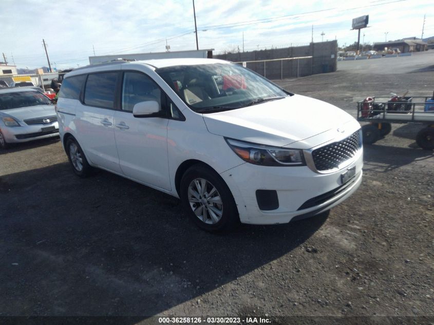 2015 KIA SEDONA LX - KNDMB5C14F6045252
