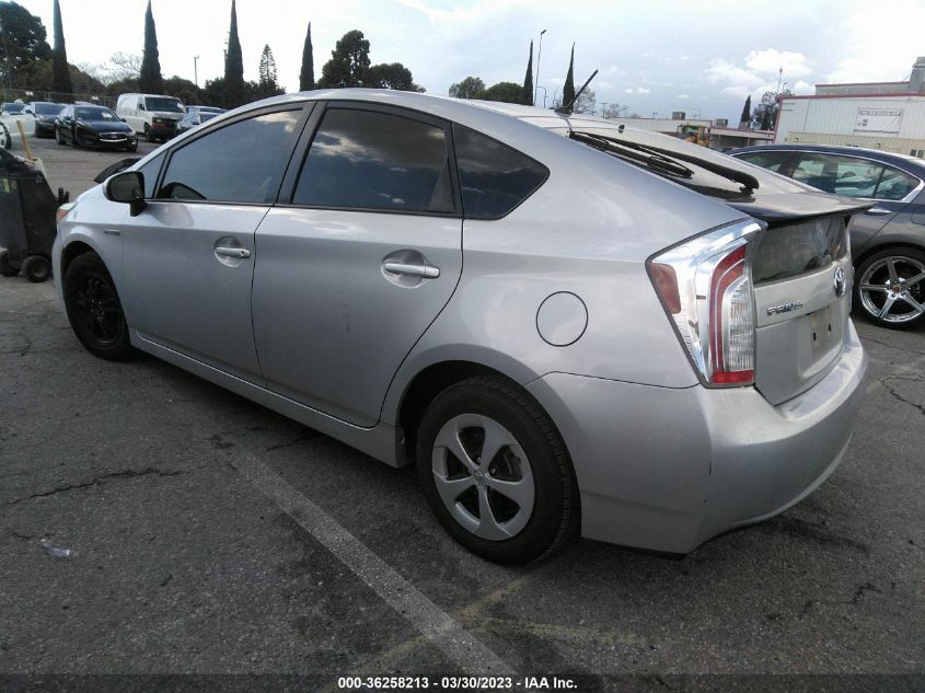 2015 TOYOTA PRIUS FOUR - JTDKN3DU2F0447396