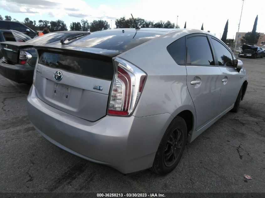 2015 TOYOTA PRIUS FOUR - JTDKN3DU2F0447396