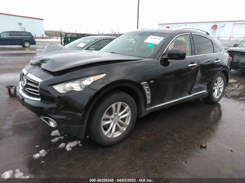 2014 INFINITI QX70 JN8CS1MWXEM411700