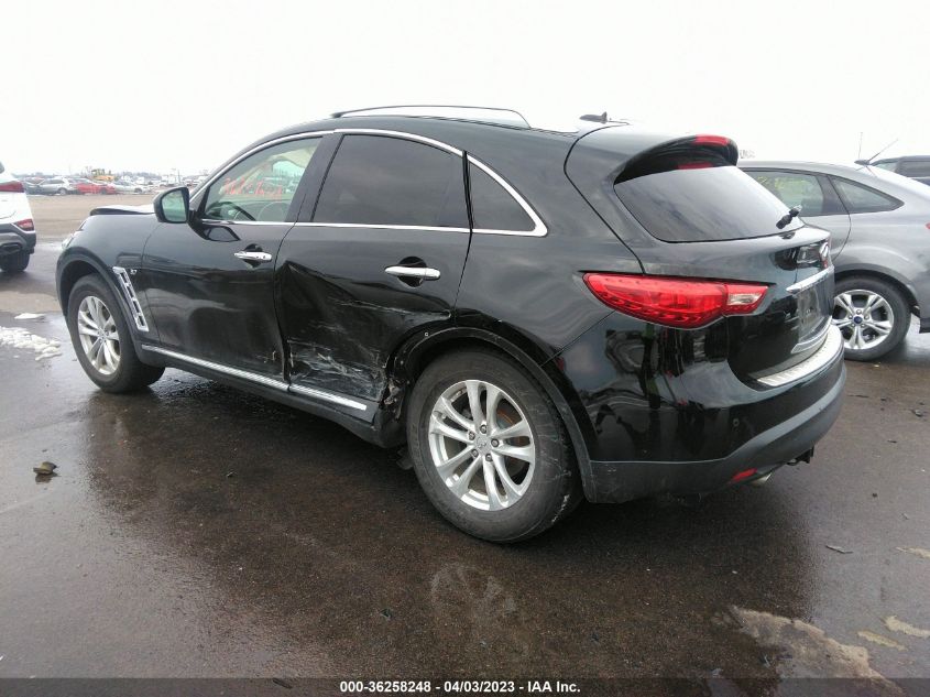 2014 INFINITI QX70 JN8CS1MWXEM411700