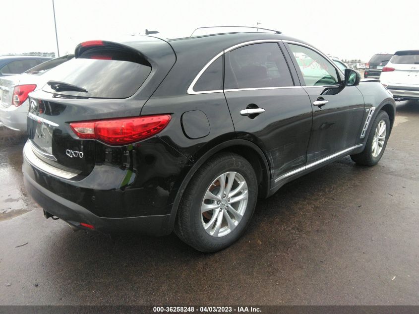 2014 INFINITI QX70 JN8CS1MWXEM411700