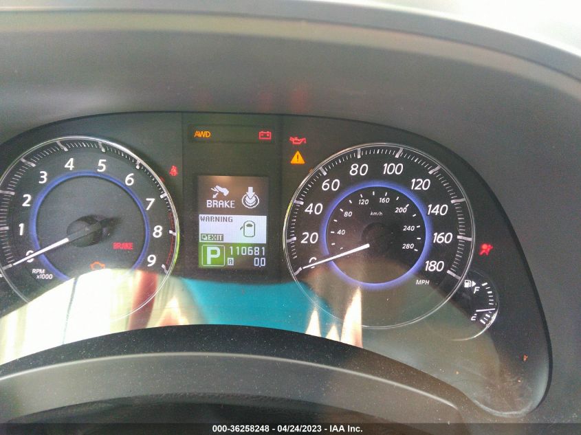2014 INFINITI QX70 JN8CS1MWXEM411700