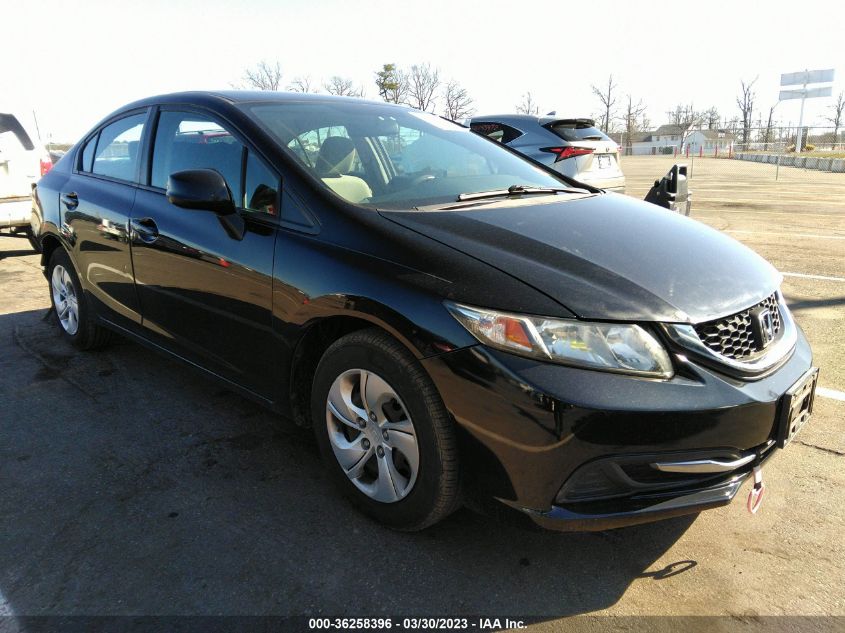2013 HONDA CIVIC SDN LX - 19XFB2F54DE227675