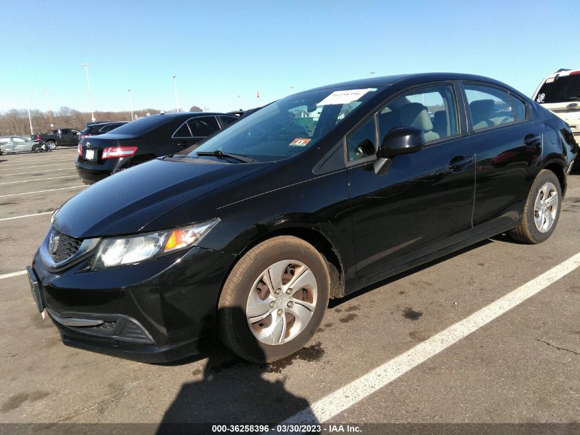 2013 HONDA CIVIC SDN LX - 19XFB2F54DE227675