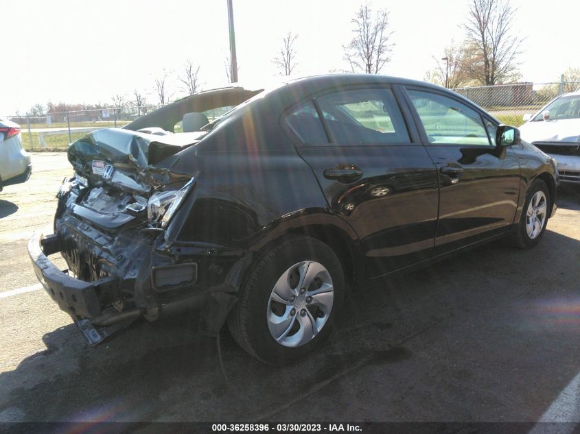 2013 HONDA CIVIC SDN LX - 19XFB2F54DE227675
