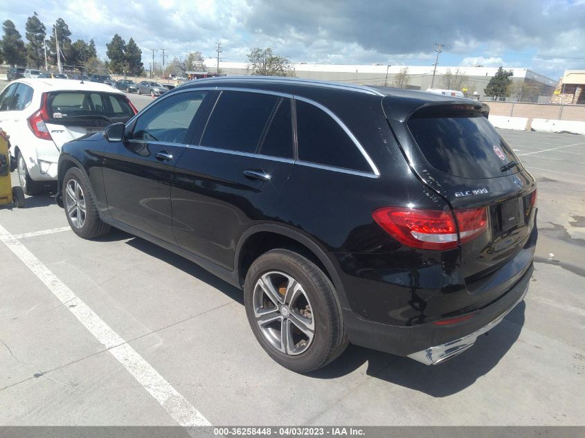 2016 MERCEDES-BENZ GLC GLC 300 - WDC0G4JB3GF087476