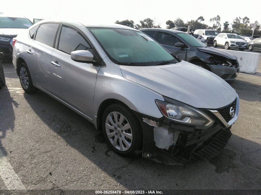 2016 NISSAN SENTRA S - 3N1AB7AP8GY273810