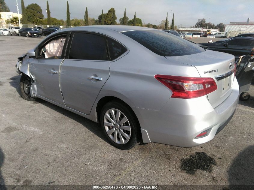 2016 NISSAN SENTRA S - 3N1AB7AP8GY273810