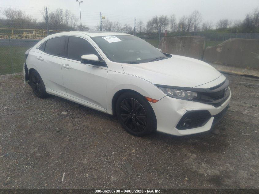 2019 HONDA CIVIC HATCHBACK EX-L NAVI - SHHFK7H88KU422074