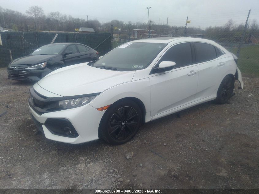 2019 HONDA CIVIC HATCHBACK EX-L NAVI - SHHFK7H88KU422074