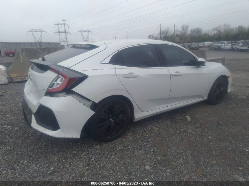 2019 HONDA CIVIC HATCHBACK EX-L NAVI - SHHFK7H88KU422074
