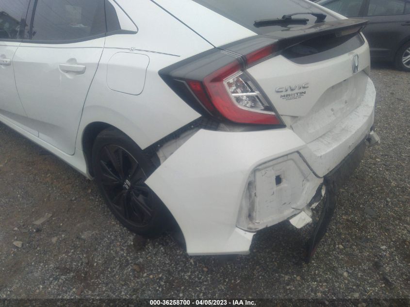 2019 HONDA CIVIC HATCHBACK EX-L NAVI - SHHFK7H88KU422074