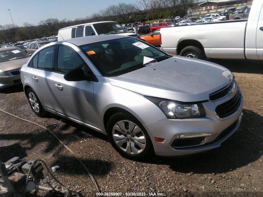 2015 CHEVROLET CRUZE LS - 1G1PA5SH4F7289730