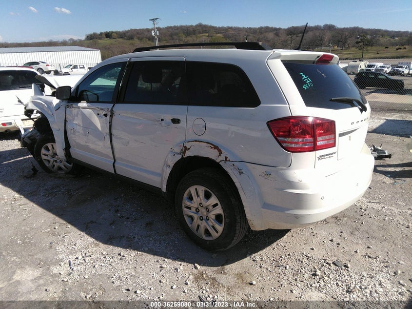 VIN 3C4PDCAB7LT180556 2020 DODGE JOURNEY SE VALUE