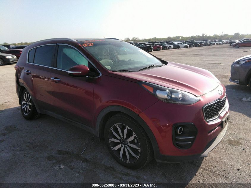 2017 KIA SPORTAGE EX - KNDPN3AC4H7192357