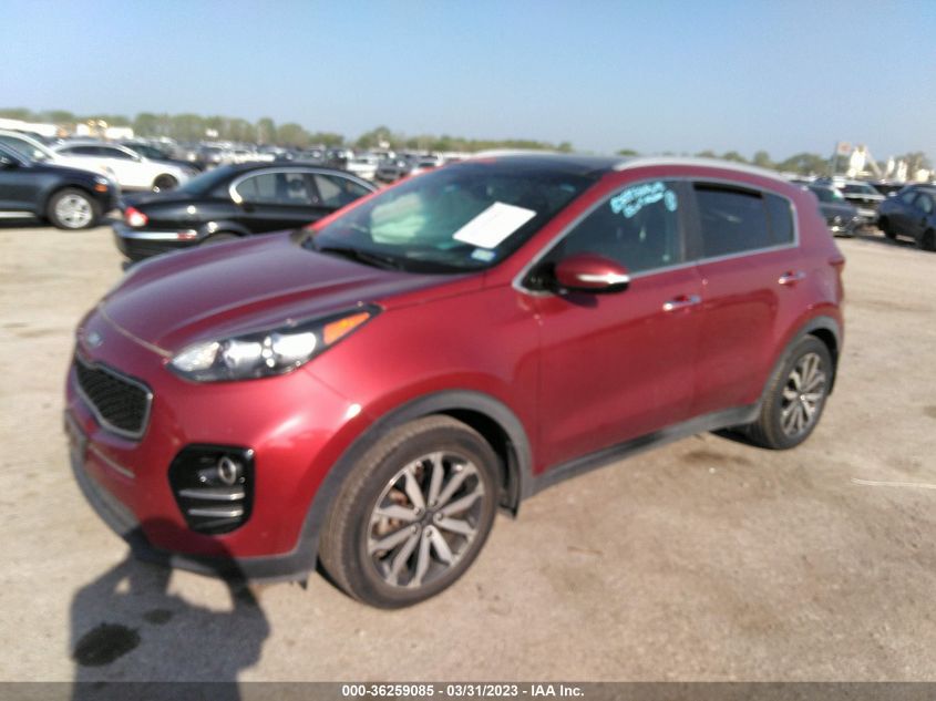 2017 KIA SPORTAGE EX - KNDPN3AC4H7192357