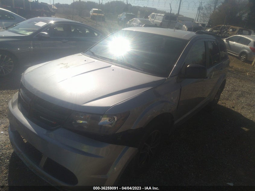 VIN 3C4PDCABXHT674076 2017 DODGE JOURNEY SE