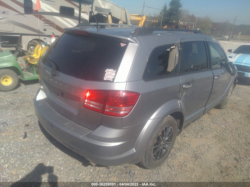 VIN 3C4PDCABXHT674076 2017 DODGE JOURNEY SE
