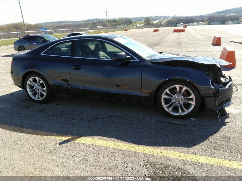 2013 AUDI A5 PREMIUM PLUS - WAULFAFR4DA024614