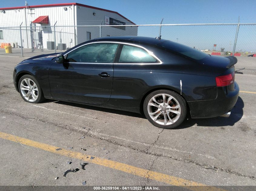 2013 AUDI A5 PREMIUM PLUS - WAULFAFR4DA024614