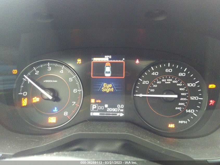 VIN JF2GTAECXM8309756 2021 SUBARU CROSSTREK PREMIUM