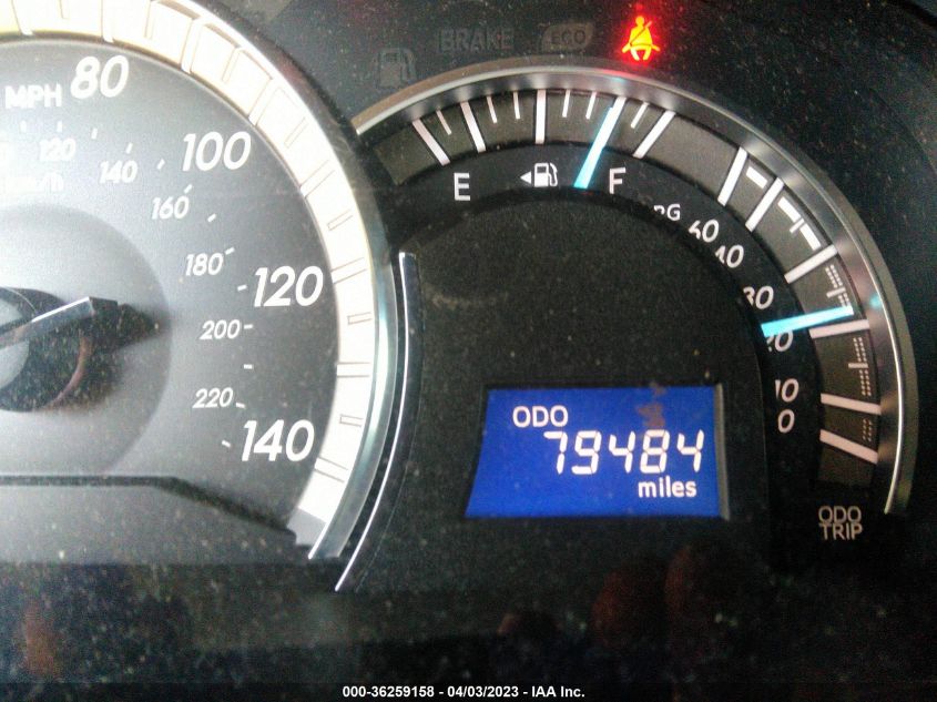 2013 TOYOTA CAMRY L/LE/SE/XLE - 4T1BF1FK4DU218426
