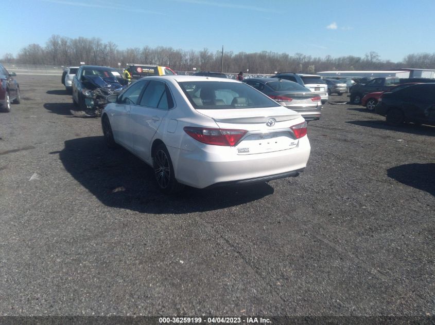 2016 TOYOTA CAMRY XLE/SE/LE/XSE - 4T1BF1FK1GU140482