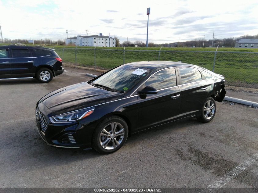 2019 HYUNDAI SONATA SEL - 5NPE34AF2KH776000