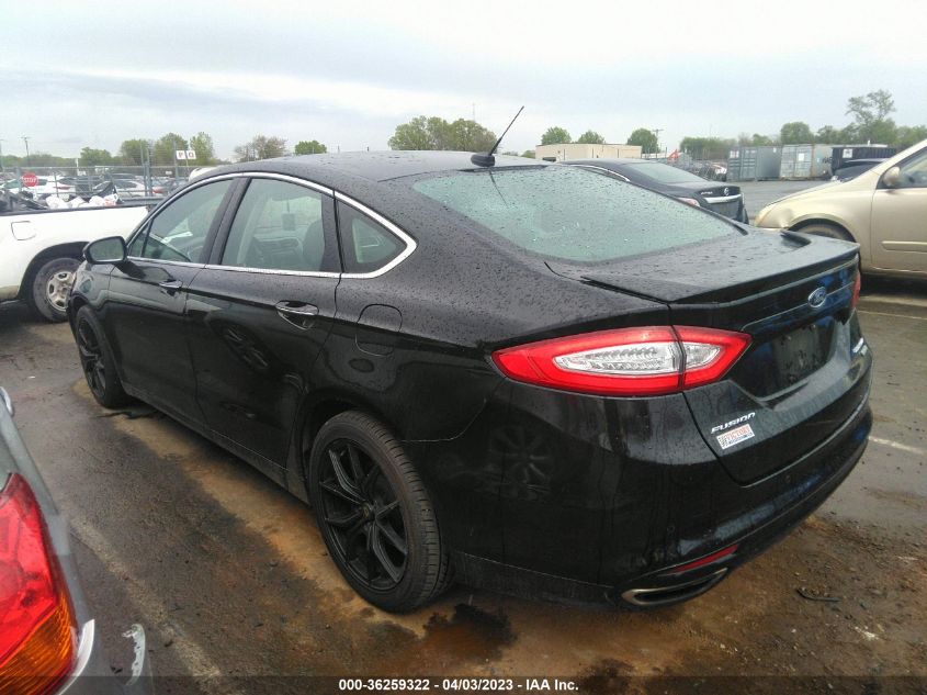 2016 FORD FUSION TITANIUM - 3FA6P0K93GR244324