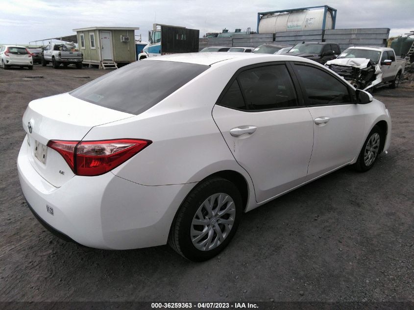 2017 TOYOTA COROLLA L/LE/XLE/SE - 5YFBURHE1HP587117