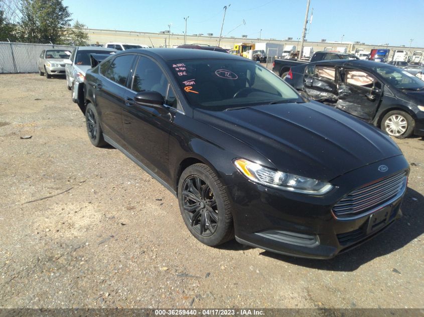 2014 FORD FUSION S - 1FA6P0G77E5376655