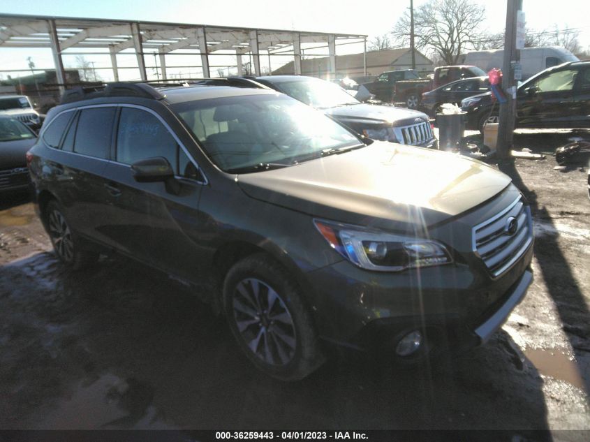 2017 SUBARU OUTBACK LIMITED - 4S4BSANC3H3263536