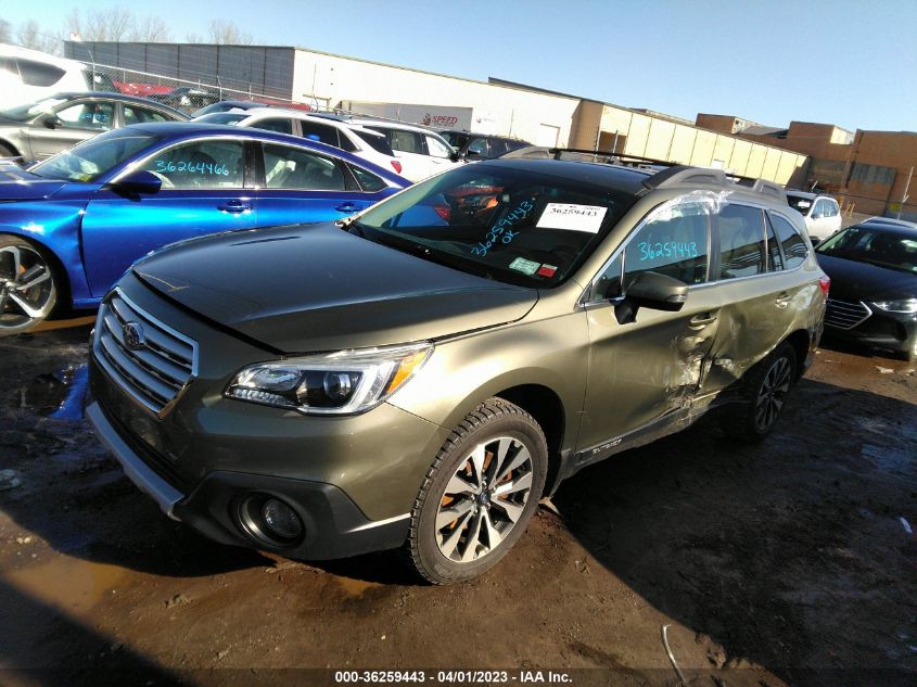 2017 SUBARU OUTBACK LIMITED - 4S4BSANC3H3263536