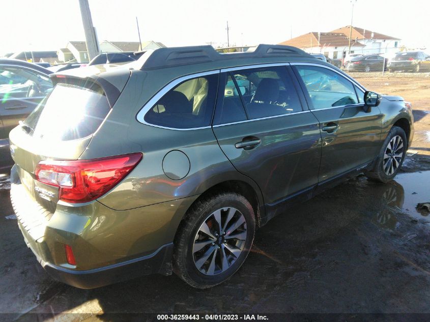 2017 SUBARU OUTBACK LIMITED - 4S4BSANC3H3263536