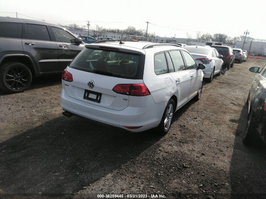 2015 VOLKSWAGEN GOLF SPORTWAGEN TDI S - 3VWCA7AU0FM510453