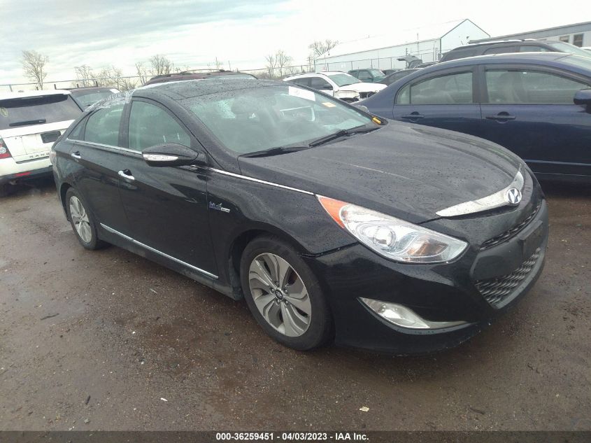2013 HYUNDAI SONATA HYBRID LIMITED - KMHEC4A44DA083174