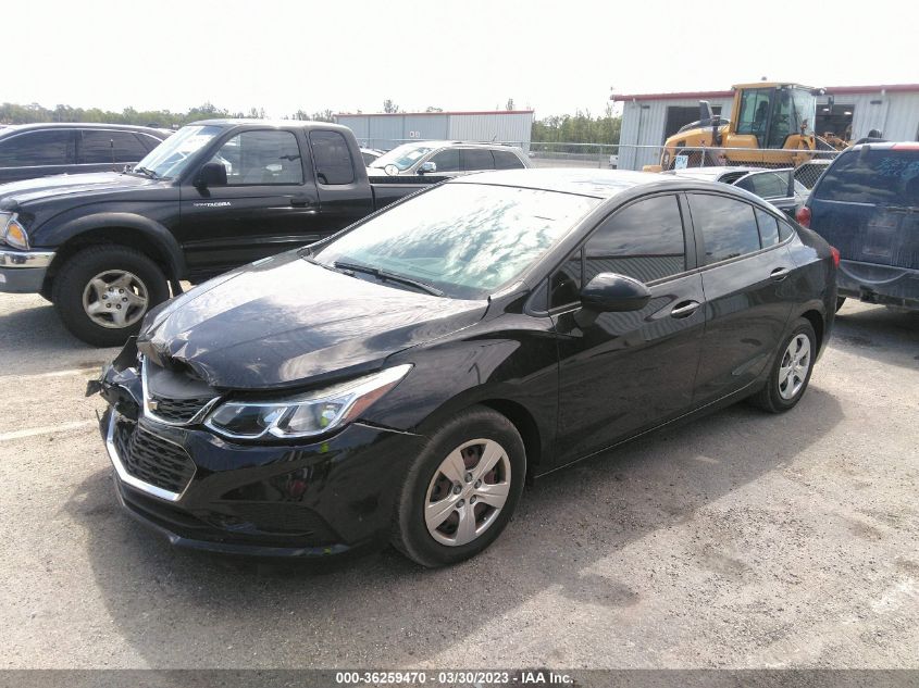 2017 CHEVROLET CRUZE LS - 1G1BC5SM2H7149437