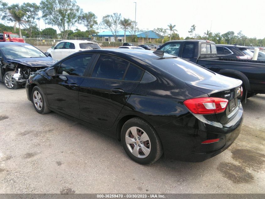 2017 CHEVROLET CRUZE LS - 1G1BC5SM2H7149437