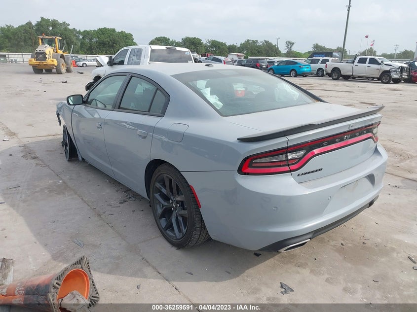 VIN 2C3CDXBG2NH129885 2022 DODGE CHARGER SXT