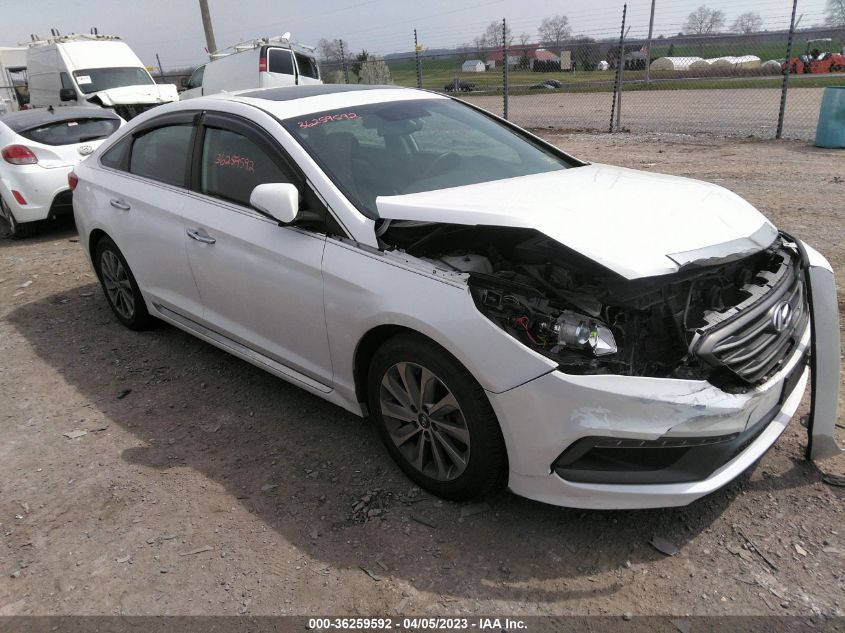 2017 HYUNDAI SONATA SPORT - 5NPE34AF5HH462642