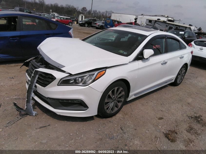 2017 HYUNDAI SONATA SPORT - 5NPE34AF5HH462642